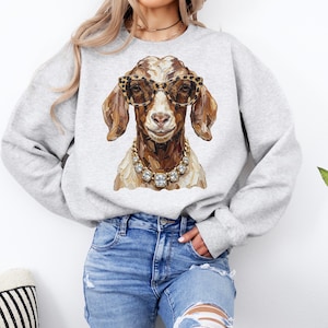 Western Glam Goat PNG | Everyday Designs | Western Designs | Cowboy Graphics | State Fair PNG | Show Goat Png | Goat Lover Png | image 6