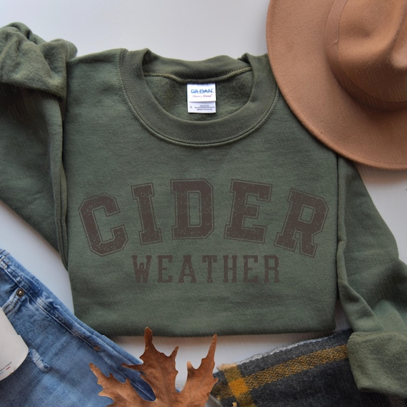 Cider Weather PNG | Distressed Fall PNG | Coffee Weather Png | Distressed Varsity Png | Fall Vibes Png | Warm Cozy Png | Cider Lovers Png