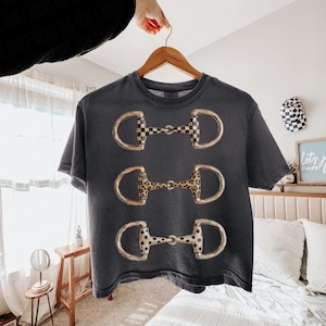 Penseldrag med hästbett PNG | Rutig PNG | Leopardmönster PNG | Prickar PNG | Cowboygrafik | Westerngrafik | Cowgirldesign bild 12