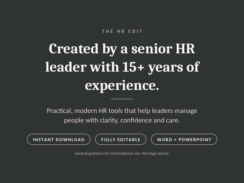 Employee Goal Setting Template for Managers | Goal Setting Framework + Leader Training Slides | Editable Word + PowerPoint image 5