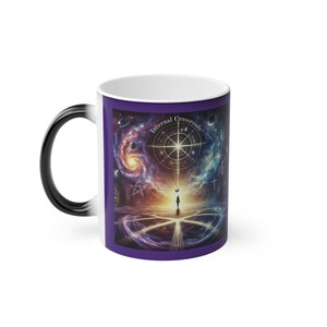 Himmlische Magie Tasse - Perfekt für Träumer, Astronomen und Geschenk geben, Fantasy Tasse, Sternennacht Tasse, Kosmische Kaffeetasse, Einzigartige (...)