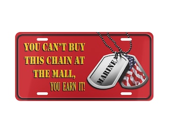 Marine Custom License Plate, Marine Vanity Plate