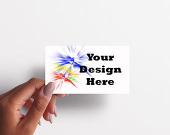 Aangepaste visitekaartjes/bedrukte visitekaartjes / / Gepersonaliseerde visitekaartjes / Visitekaartjes bedrukken / 500 premium glanzende visitekaartjes