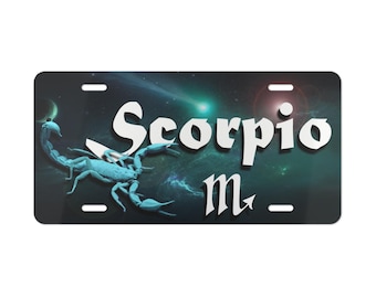 Prato de vaidade do zodíaco de Escorpião