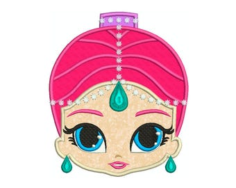 tala cat shimmer and shine machine applique embroidery etsy