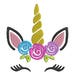 Unicorn Princess 9, Pony, Machine Filled Embroidery * 4 Sizes * Instant Digital Download