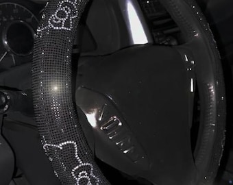 Cat Ultra bling rhinestones bling Black