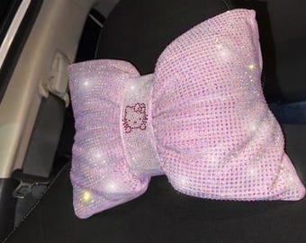 Kissen (2er Pack) Ultra Bling Autokissen Bowknot Kopfstütze