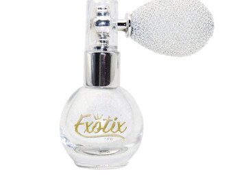 Exotix Skin - Ultra bright bling powder shiny full body skin glitter sparkly white