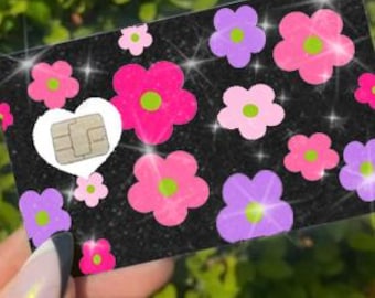 Ultra Bling Credit Card Skin, Exotix Card Ultra Bling Reflective Exotix Luv
