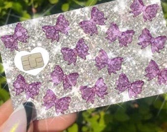 Ultra Bling Glitter Kreditkartenhaut, reflektierender Aufkleber