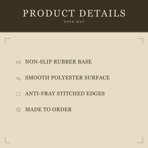 Product details for Tarot Desk Mat