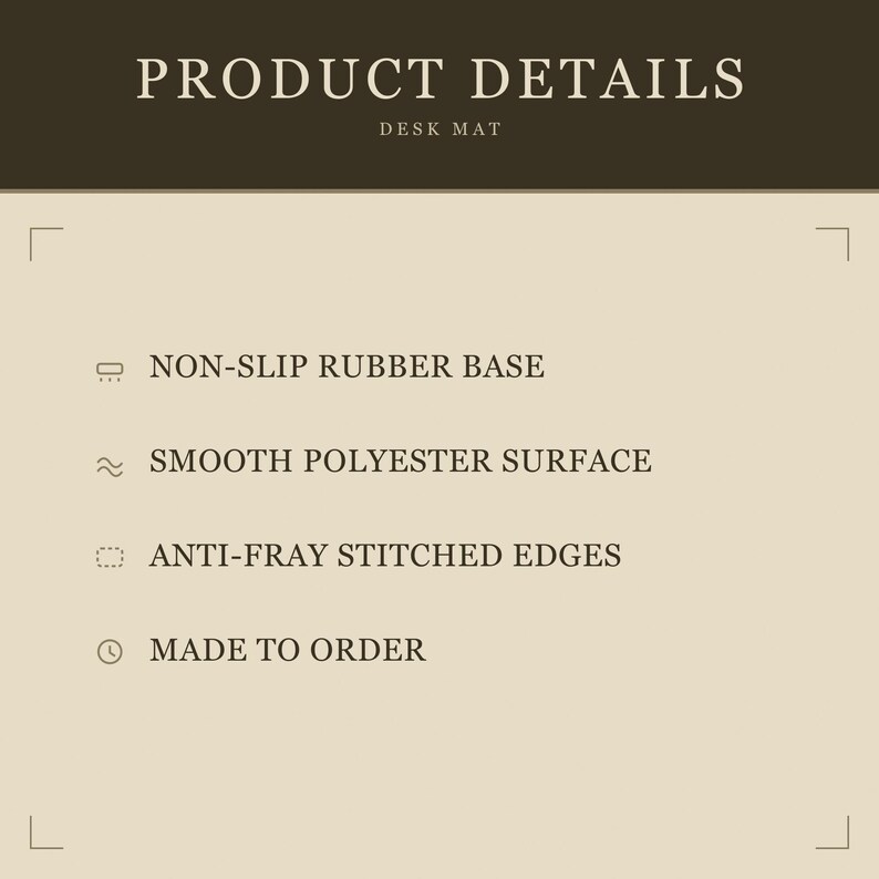 Product details for Tarot Desk Mat