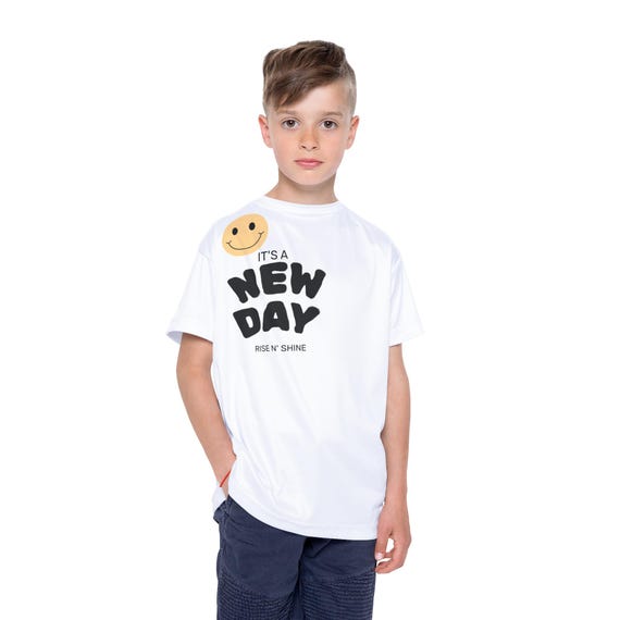Camiseta deportiva para niños, camiseta 