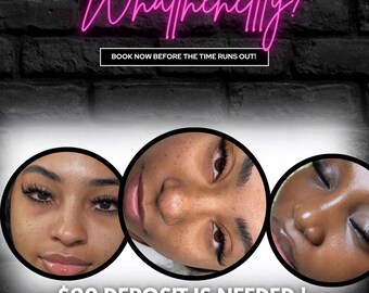 6 Lash Flyer Bundle | Editable Canva Templates | Lash Business & Beauty Salon Flyers | Digital Download