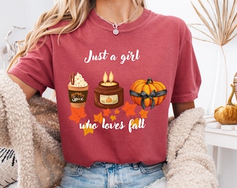 Pumpkin Spice Autumn Tee: Cozy Fall Vibes Shirt