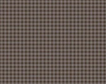 Palaka Ribbon Hawaiian Palaka Print Fabric / Neutral Tone | Tropical Cotton-poly ...