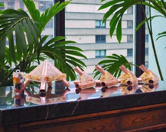 12mm Copper Orgonite Giza Pyramid Connector Kit – Harmony Series – Without Pipe – Healing Crystal Resin Energy Pyramid