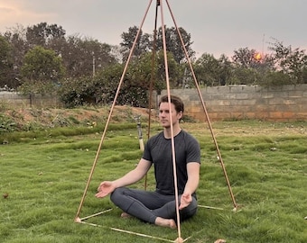 Copper Orgonite Nubian Pyramid Kit – Healing Crystal Meditation Energy Amplifier