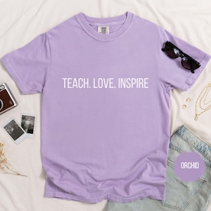 Teacher Shirt, Back to School Shirt, Cute Teacher Shirt, Teacher Appreciation, Elementary School Teacher Shirt, New Teacher, Comfort Colors