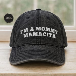 I&#39;m a Mommy Mamacita Vintage Hat, Mamacita Cap, Huda Quote Meme I&#39;m a Mom Mommy? Saying for Reality TV Funny Mom Gifts, Love Inspired Island