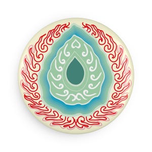 Kleurrijke magneetset mandala-knop - woondecoratie, cadeau, koelkastkunst, kinderkamerdecoratie, boho-stijl