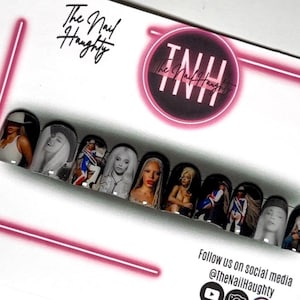 Uñas postizas Cowboy Carter de Beyoncé