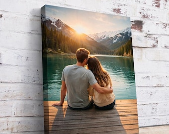 Anpassade fotocanvastryck – Personlig inramad väggkonst för heminredning