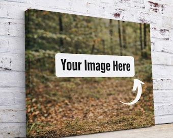 Anpassad fotocanvas väggkonst