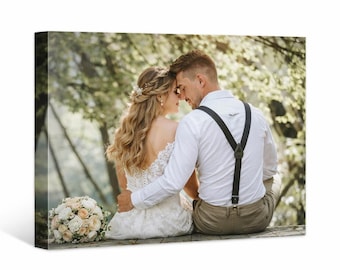 Anpassad fotocanvastryck – Personlig väggkonst för familj och husdjur