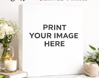 Anpassat fotocanvastryck – Personlig väggkonst, bröllopsdagspresent