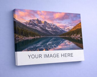 Anpassat foto till canvastavla, personlig fotoväggkonst