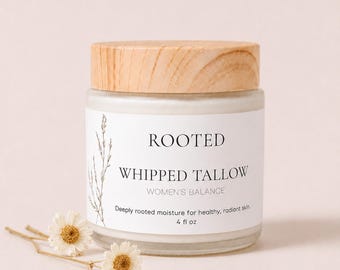 Whipped Tallow with Women’s Balance Essential Oils