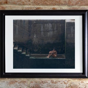 Fotografia artistica "L'eco del silenzio"; scattata nel porto di Essaouira, Marocco. Stampata su carta fine art.