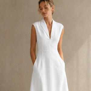 club monaco arnettie dress Women's Long Sleeve Belted Dress, Off White/Blanc Casse, 6 : Clothing, Shoes & Jewelry Ribbon Color:Marsala - as Picture MFL Flak Gilet Anita Mini Dress Black The Edni dress harnesses