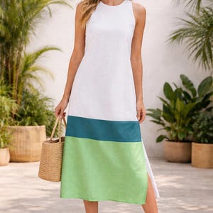 white collar peter pan dress in Cherry Print 2 size:9 Fall-Winter M.Patmos Stella Midi Silk From highest point shoulder
