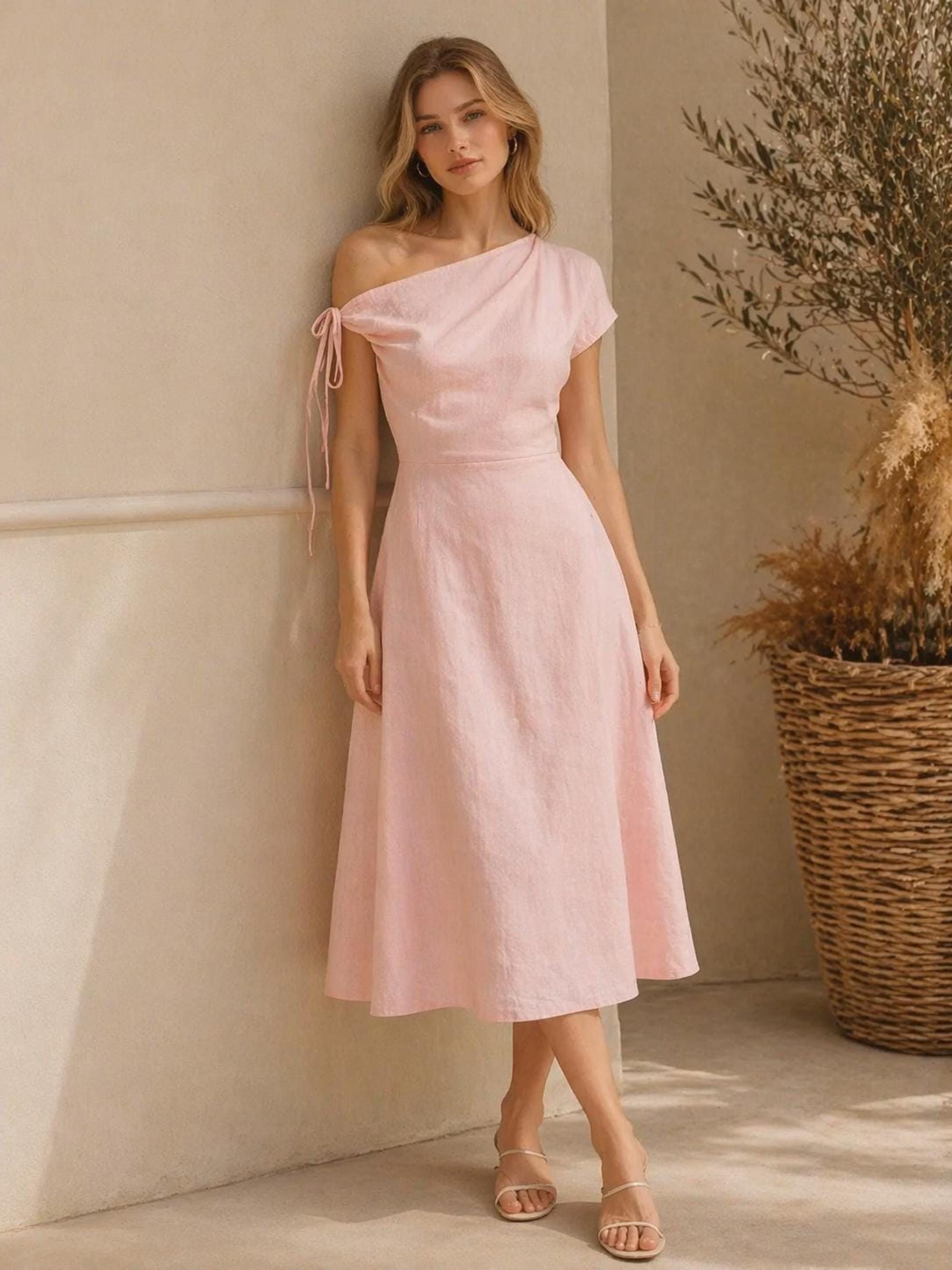 Wedding Guest Dress Dusty Rose