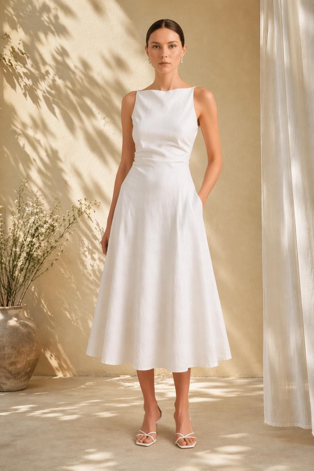 sachin and babi light blue dress Flattering Ladies dresses for over 50s main image 1