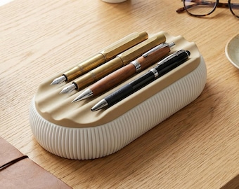 Minimalist Desk Organizer – Pen Holder, Modern Office Decor