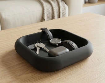 Minimalist Storage Tray for Keys & Coins – Modern Entryway Organizer