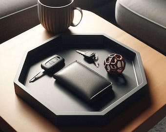 Minimal Storage Bowl for Keys & Coins – Modern Entryway or Desk Organizer