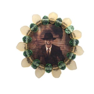 Bowie Blackstar Brooch - handcrafted one of a kind
