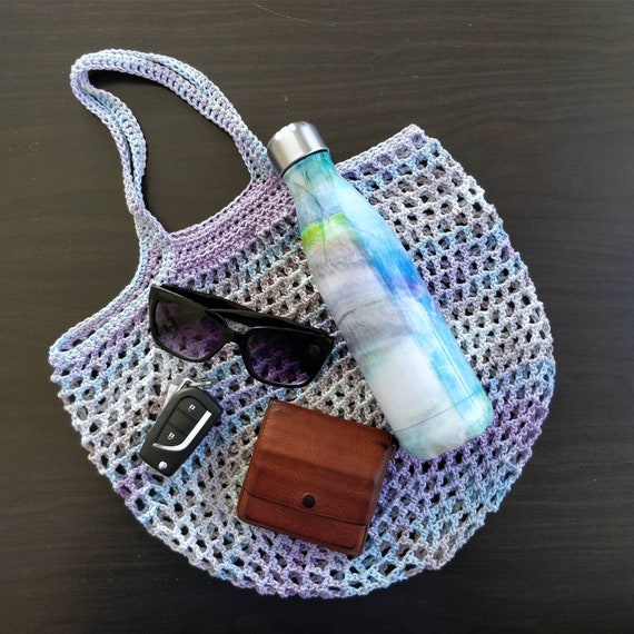 crochet shopping bag pattern uk