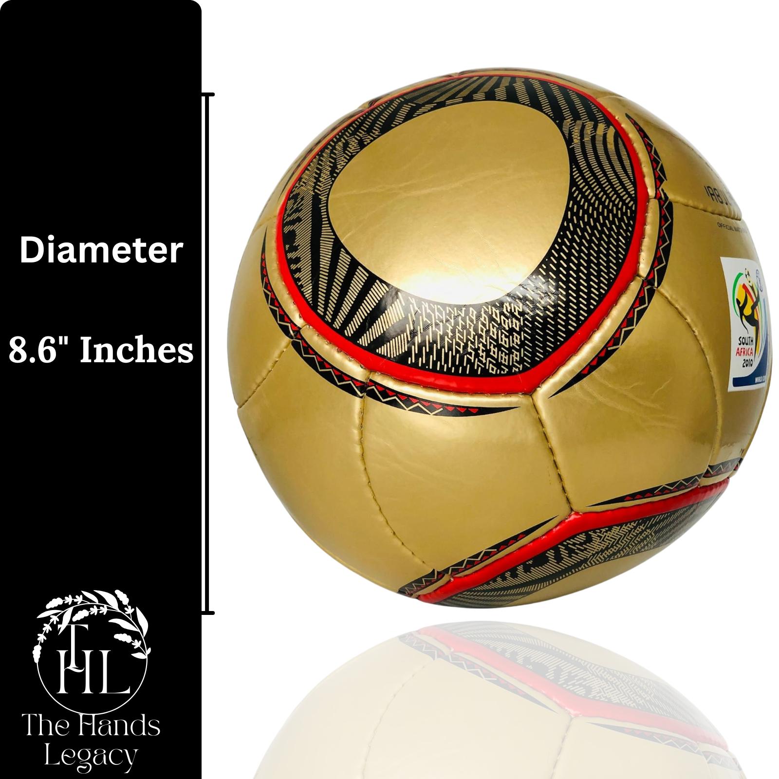 RARE MATCHBALL DE FOOTBALL JABULANI GOLDEN COUPE DU MONDE