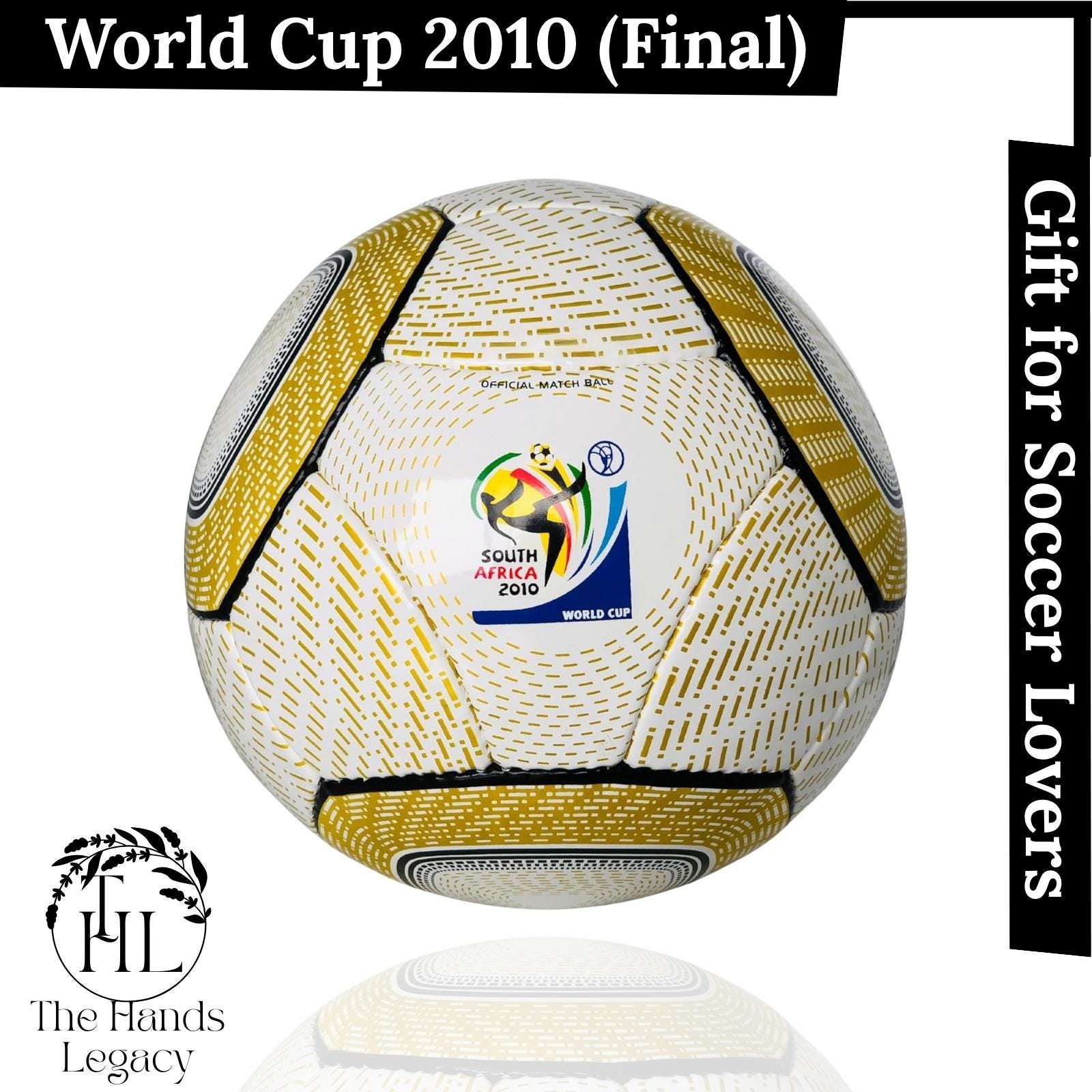 2010年ワールドカップ決勝戦サッカーボール：手縫いサイズ5