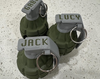Personalized Grenade Dog Poop Bag Holder | Tactical Gear For Walking