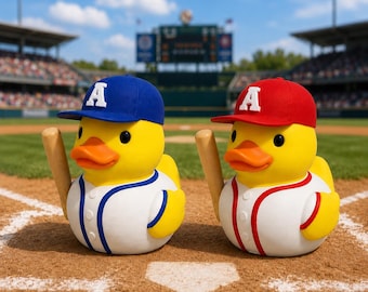 3D Printed Baseball Duck, Make Your Own Hat, Gift For MLB Fan
