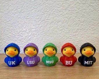 Personalized College Duck, Make Your Own Duck, Class of 2026 Keepsake, Doctorate Gift