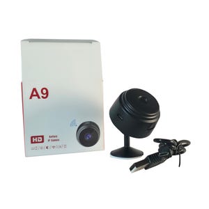A9 HD WiFi Mini Camera | Wireless Security, Motion Detection, Remote App Control