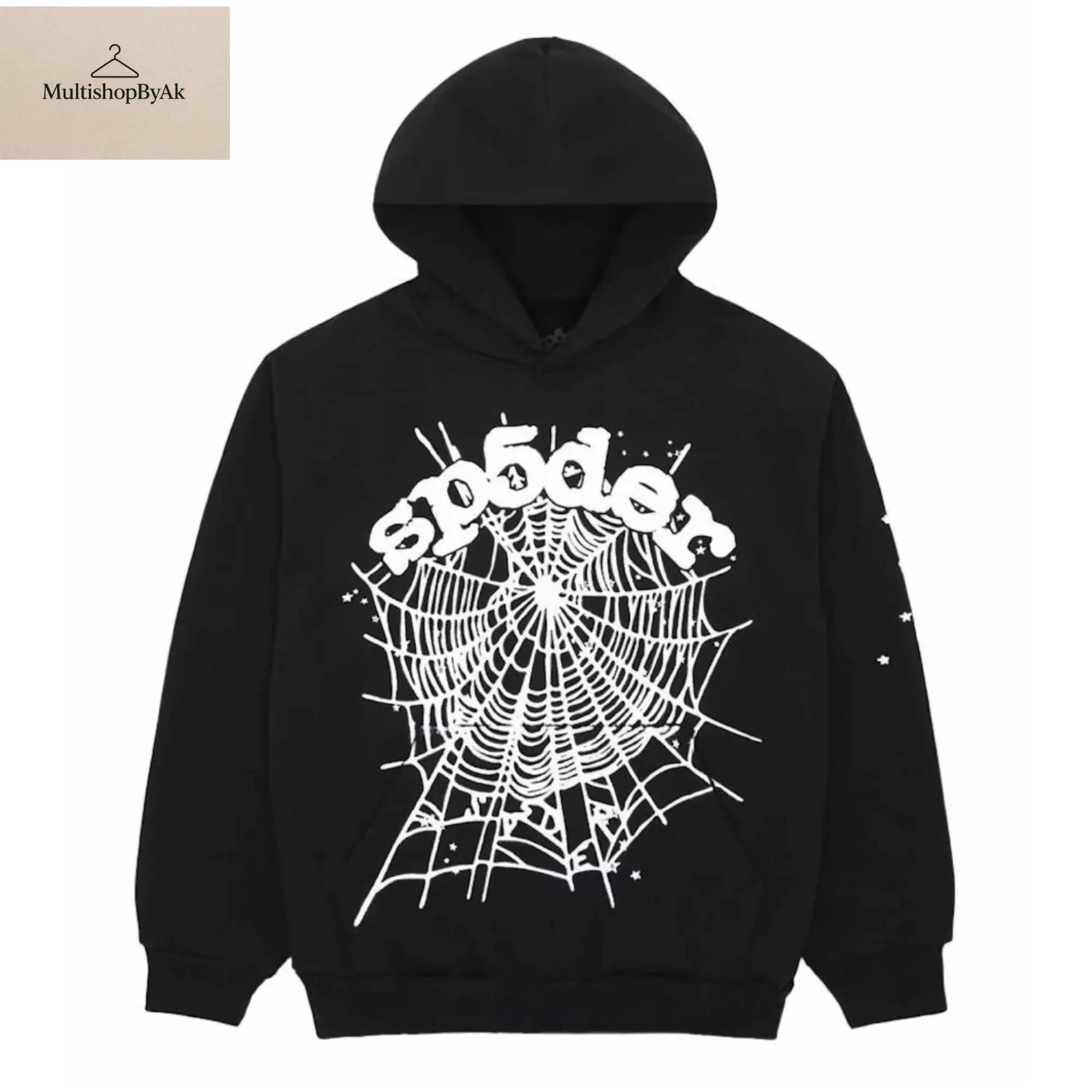 I love sp5der ブラックパーカー I LOVE sp5der パーカー 黒 - メルカリ